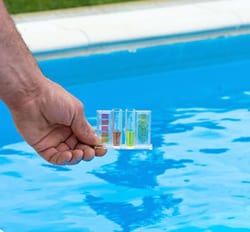 pool water is not safe to drink